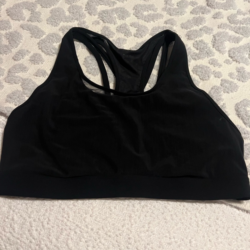 Fabletics Black Principle High Impact Sports Bra - image 1